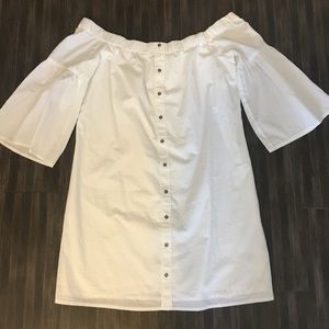 A&F off the shoulder tunic